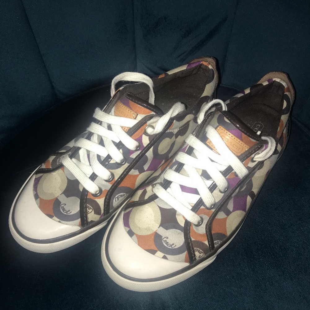 Coach Barrett Graphic Art sneakers! NWOB